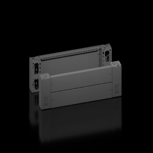 Rittal 8660023 Base/plinth corner pieces with base/plinth trim panels, front and rear for base/plinth system VX, sheet steel