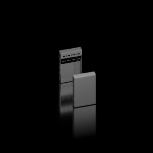 Rittal 8660030 Base/plinth trim panels, side for base/plinth system VX, sheet steel