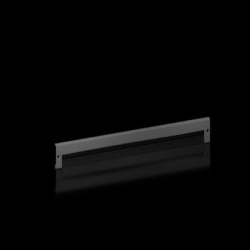 Rittal 8660095 Base/plinth trim panels with brush strip for base/plinth system VX, sheet steel