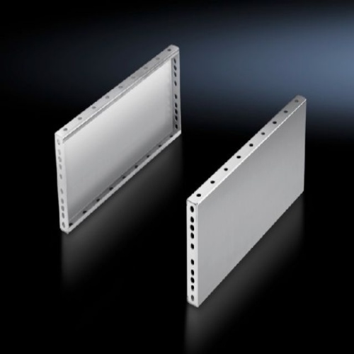 Rittal 8702040 Base/plinth trim panels, side, 200 mm Stainless steel for base/plinth components front and rear