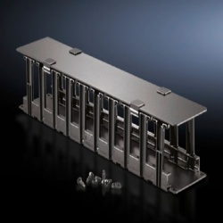 Rittal 9969597 Horizontal cable management, with hingeable/removeable cover