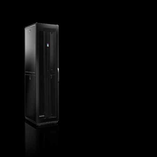 Rittal 9982219 Network And Server Rack - Carbon steel, 29.5" x 98.6" x 42.1" (WxHxD)