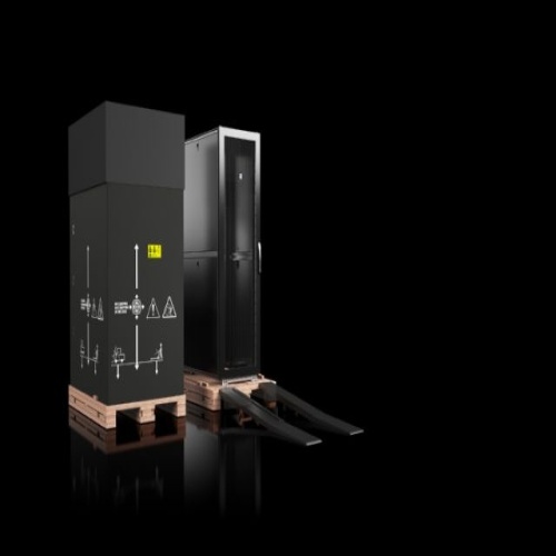 Rittal 9982228 Network And Server Rack - Carbon Steel, 23.6" x 79.2" x 47.2" (WxHxD)