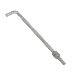 Rohn 1/2X12BB Base Bolt, Hdg, 1/2" X 12"