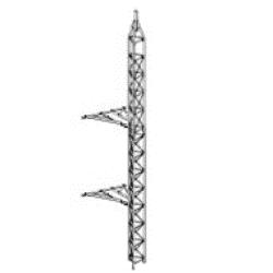 Rohn 55BRKT100 55G Bracketed Complete Tower, 100'