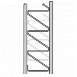 Rohn 6520DB 65G Double Braced Section, 20'-0"