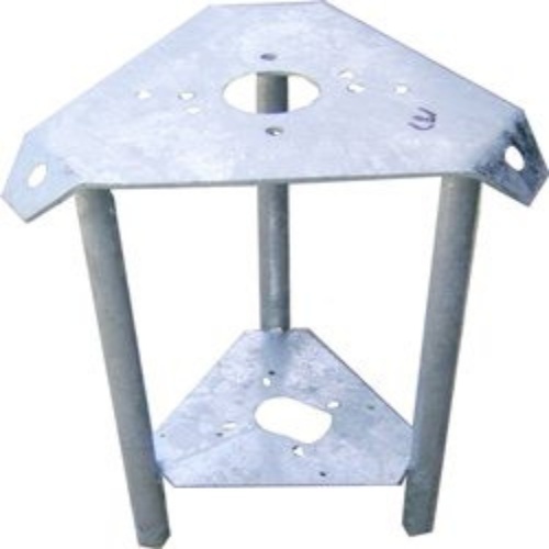 Rohn BAS25G 25G Accessory Shelf, W/Top Brg, 1.5'