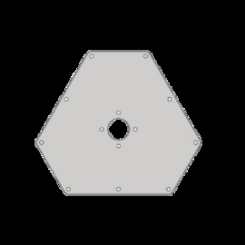 Rohn RTP08 Top Plate Kit RSL