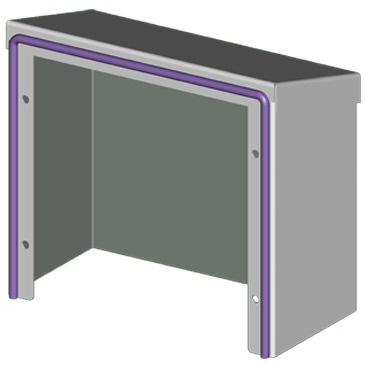 Saginaw SCE-RH66SS - Hood, S.S. Rain