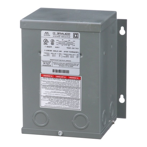 Schneider Electric 1S43F Buck Boost Transformer - Single Phase, 1 kVA, 120 X 240V In, 12/24V Out