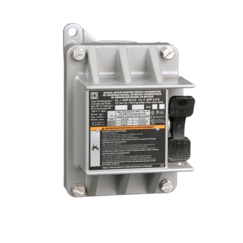 Schneider Electric 2510KR1 NEMA Manual Starter - 30 Amp, Two Pole