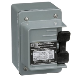 Schneider Electric 2510KW1 NEMA Manual Starter - 30 Amp, Two Pole