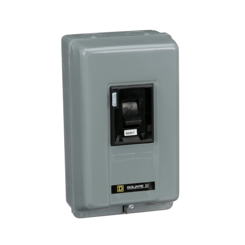 Schneider Electric 2510TCG3 Manual Starter, integral horsepower, NEMA M1, 600 VAC, 3 pole, 10 HP at 380/575 VAC, three Phase, no indicator, NEMA 1