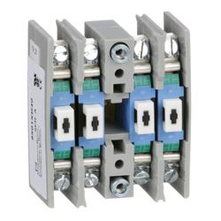 Schneider Electric 8501XB40 NEMA Control Relay, Type X, adder deck, 10A resistive at 600 VAC, 4 normally open contacts