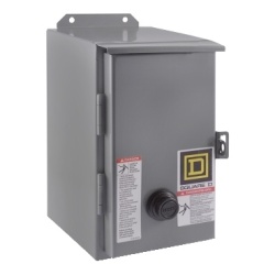 Schneider Electric 8536SCA2V02S - Non reversing NEMA Starter - 2P, 36 Amp, 120 VAC, NEMA 12