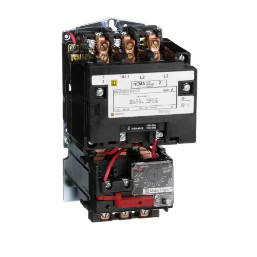 Schneider 8536SDO1V06H30 Square D Nema Motor Starter 480 VAC Coil 3 Poles