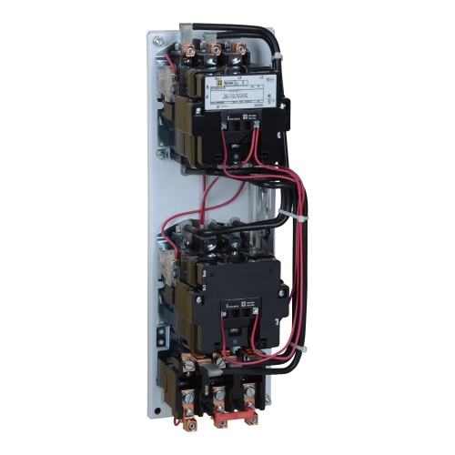 Schneider Electric 8736SEO1V02S NEMA Motor Starter, Type S, reversing, Size 3, 90A, 3 pole, vertical, 120 VAC coil, melting alloy overload, open style