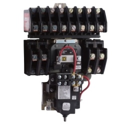 Schneider Electric 8903LXO1000V03 Lighting Contactor - 30 Amp, Ten Pole, 220-240 VAC Coil