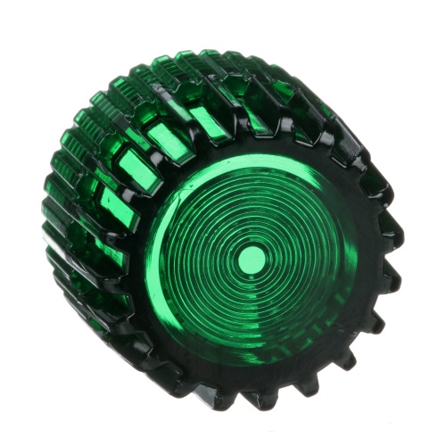 Schneider Electric 9001G7 30mm Push Button, Types K or SK, illuminated push button cap, plastic, green