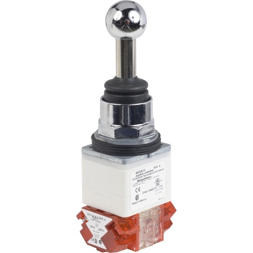 Schneider Electric 9001K31H8 joystick controller - Ø 30 - 3 positions spring return - 2 NC