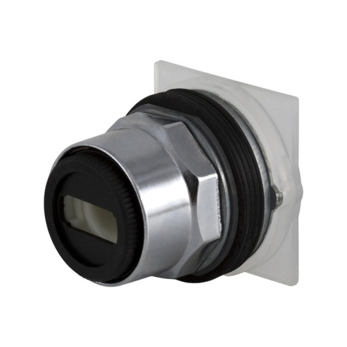 Schneider Electric 9001K52J1 Harmony Chromium plated metal Selector Switch 30 mm Non-Illuminated Without contact block