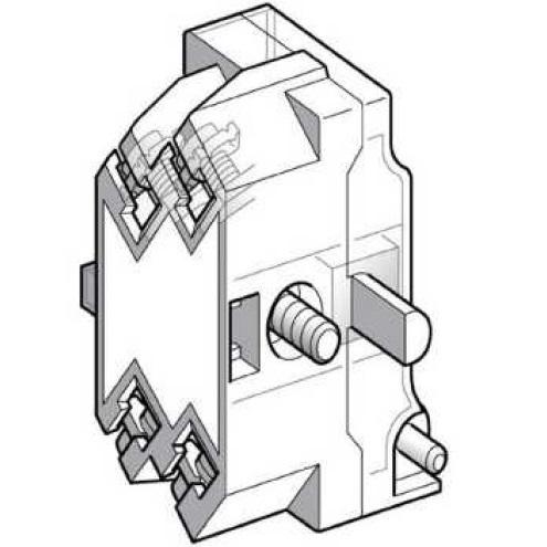 Schneider Electric 9001KA21 - PUSH BUTTON CONTACT 600VAC 10A 30MM T-K