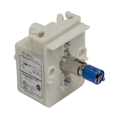 Schneider Electric 9001KM35LL Harmony 30 mm Light Module Resistor 24V LED Blue