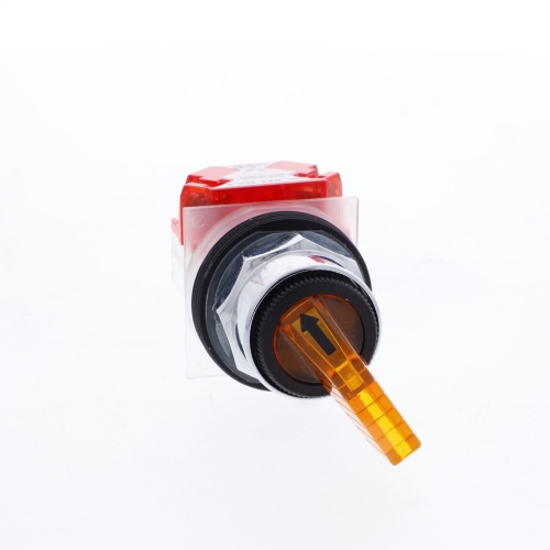Schneider Electric 9001KS12FAH14 Harmony Chromium plated metal Selector Switch Complete product 30 mm Non-Illuminated 10 Amp Screw Clamp Terminals