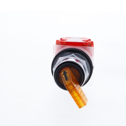 Schneider Electric 9001KS12FAH14 Harmony Chromium plated metal Selector Switch Complete product 30 mm Non-Illuminated 10 Amp Screw Clamp Terminals