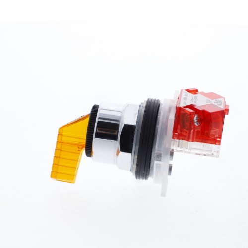 Schneider Electric 9001KS12FAH14 Harmony Chromium plated metal Selector Switch Complete product 30 mm Non-Illuminated 10 Amp Screw Clamp Terminals