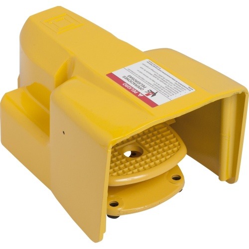 Schneider Electric 9002AW133 Foot Switch, Harmony, industrial, oversized pedal and side shields, 0.6A at 600 VAC, DPDT contact, NEMA 2, 4, 13