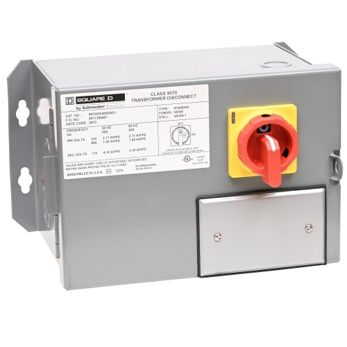 Square D 9070MN500G0D1 Voltage Transformer Disconnect