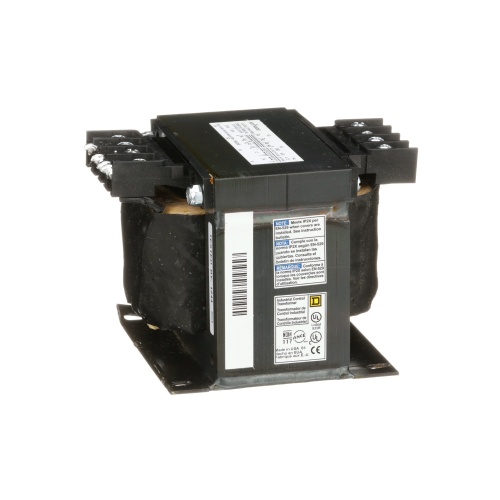 Schneider Electric 9070T500D52 Industrial Control Transformer - Single Phase, 500 VA, 380/400/415V In, 12/24V Out