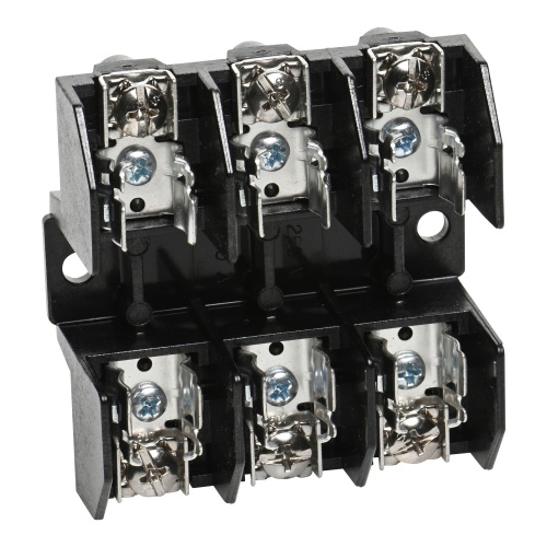 Schneider Electric 9080FB3211 Terminal block, Linergy, fuse holder, Class H, 30A, 250 V, 3 pole