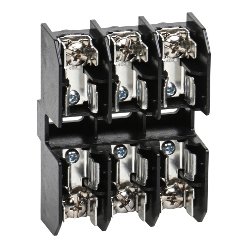 Schneider Electric 9080FB3611M Terminal block, Linergy, fuse holder, Class M, 30A, 600 V, 3 pole