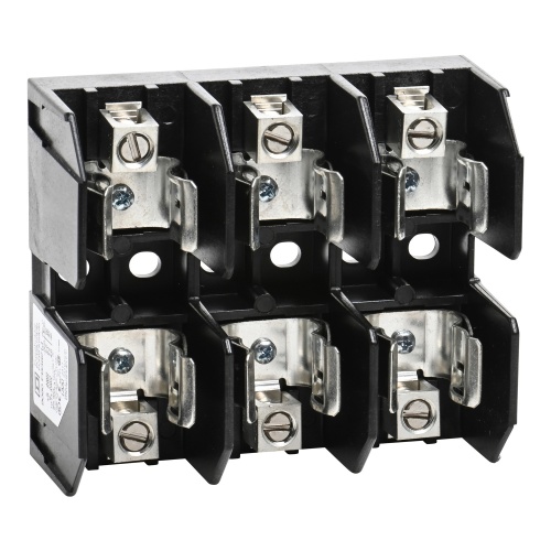 Schneider Electric 9080FB3621J Terminal block, Linergy, fuse holder, Class J, 60A, 600 V, 3 pole