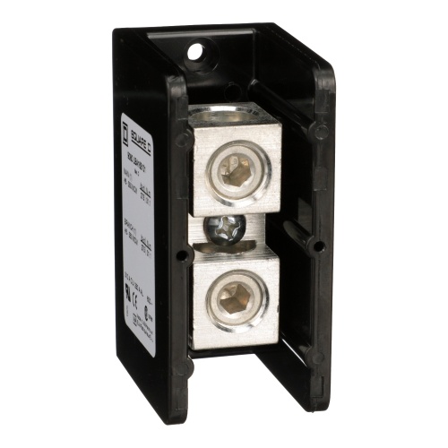 Schneider Electric 9080LBA163101 Power distribution block, Linergy, 1 pole, 1 line, 1 load, 310A CU, 250A AL, 600 V