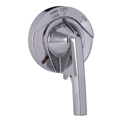 Schneider Electric 9421LC43 Circuit Breaker Mechanism, rotary handle, 3 inch handle, chrome plated, NEMA 3/4, PowerPact B, H, J and FAL, FCL, FHL