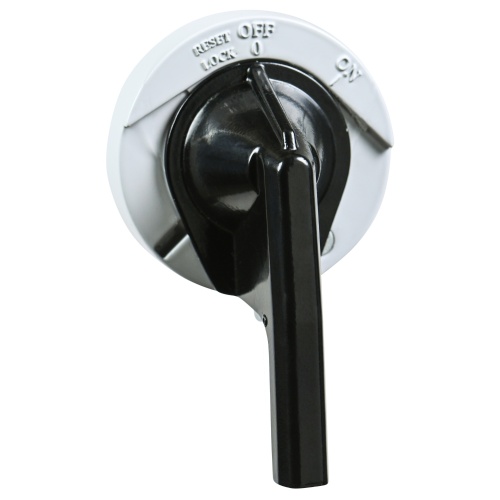 Schneider Electric 9421LH43 Circuit Breaker Mechanism, rotary handle, 3 inch handle, painted, NEMA 3/4, PowerPact B, H, J and FAL, FCL, FHL breakers