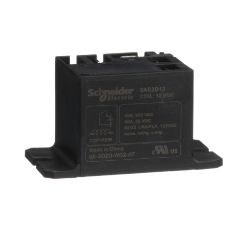 Schneider Electric 9AS3D12 Power Relay - SPST, 30 Amp