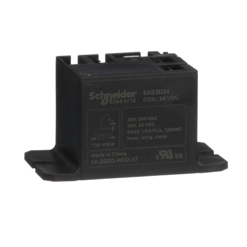 Schneider Electric 9AS3D24 Power Relay - SPST, 30 Amp