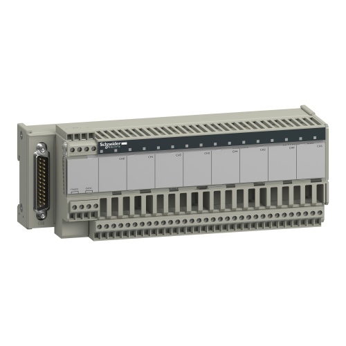 Schneider Electric ABE7CPA31E - connection sub-base ABE7 - for distribution of 8 analog input channels