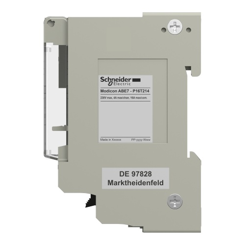 Schneider Electric ABE7P16T214 - Relay Sub-Base