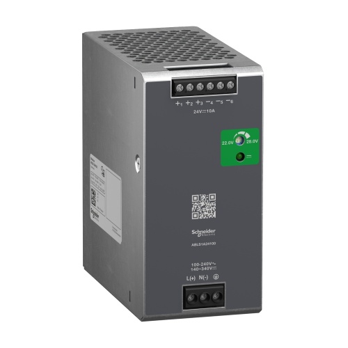 Schneider Electric ABLS1A24100 Power Supply - Single Phase, 10 Amp, 240 VAC In, 24 VAC Out