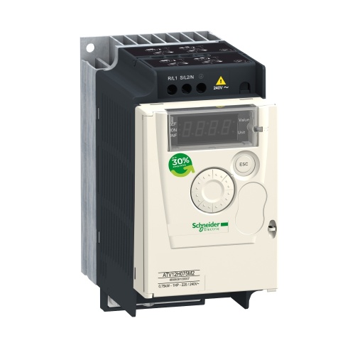 Schneider ATV12H075M2 Altivar VFD 1 HP 200-240 Volt input