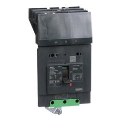 Schneider Electric BDA36020 PowerPact B Circuit Breaker, 20A, 3P, 600Y/347V AC, 14kA at 600Y/347 UL, I-Line