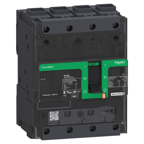 Schneider Electric BDF46030 Circuit breaker, PowerPacT B, 30A, 4 pole, 600Y/347VAC,