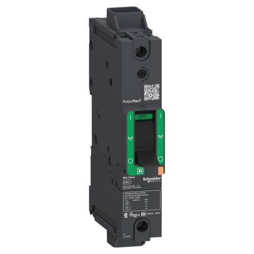 Schneider Electric BDL16015 Circuit breaker, PowerPacT B, 15A, 1 pole, 600Y/347VAC,
