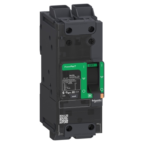 Schneider Electric BJL26070 - PowerPact B Circuit breaker, 70 Amp, Two Pole, 100 kA, 690 VAC