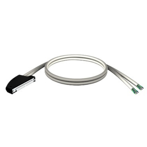 Schneider Electric BMXFCW503 - cord set, Modicon M340, 40-way terminal, two end flying leads, 5m